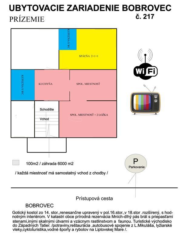 Chalupa V Zapadnych Tatrach Bobrovec Exterior photo